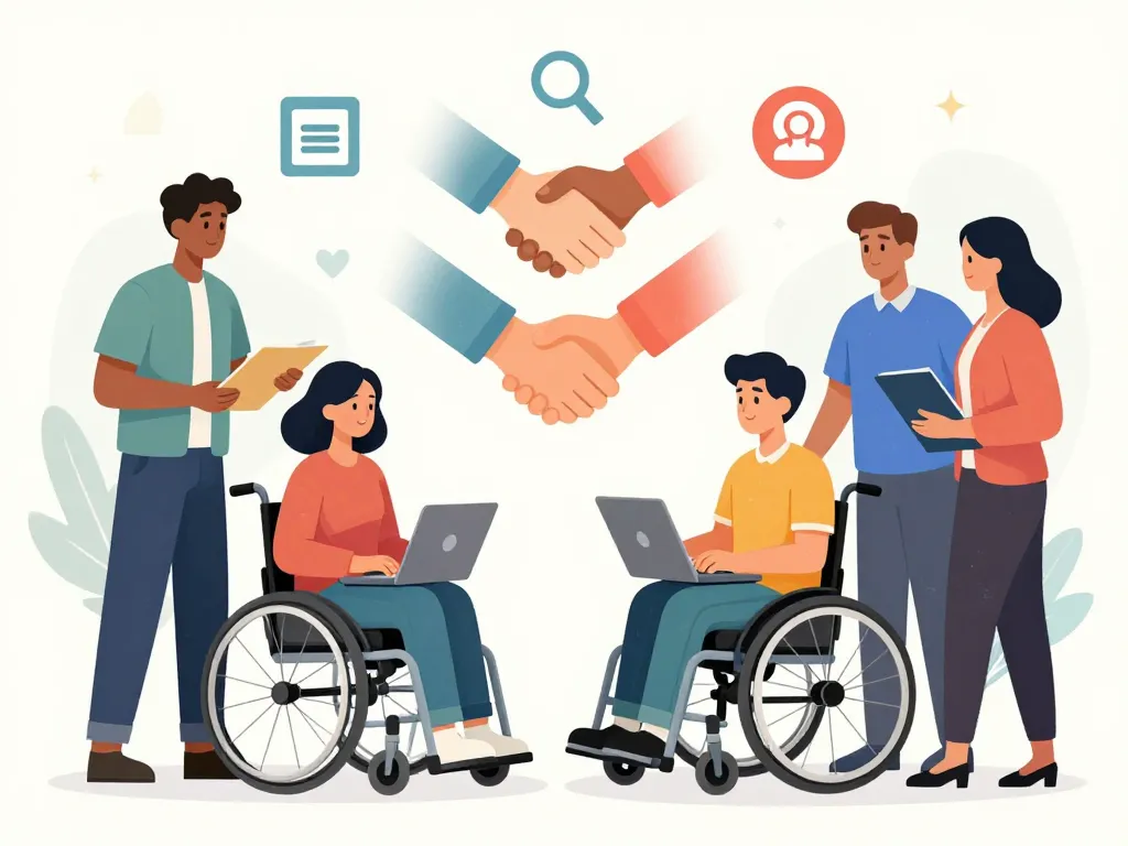 Scène aides et maintien emploi inaptitude au travail et MDPH