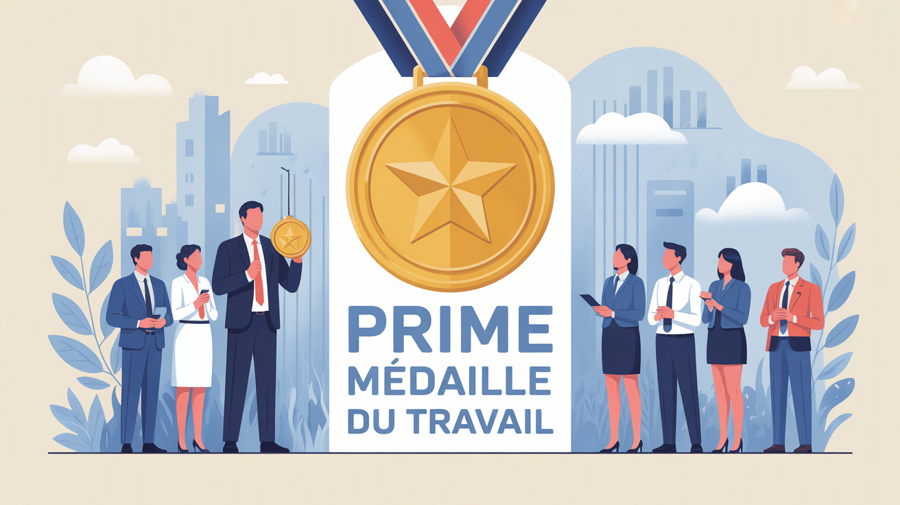 remise medaille du travail prime employeur salarié