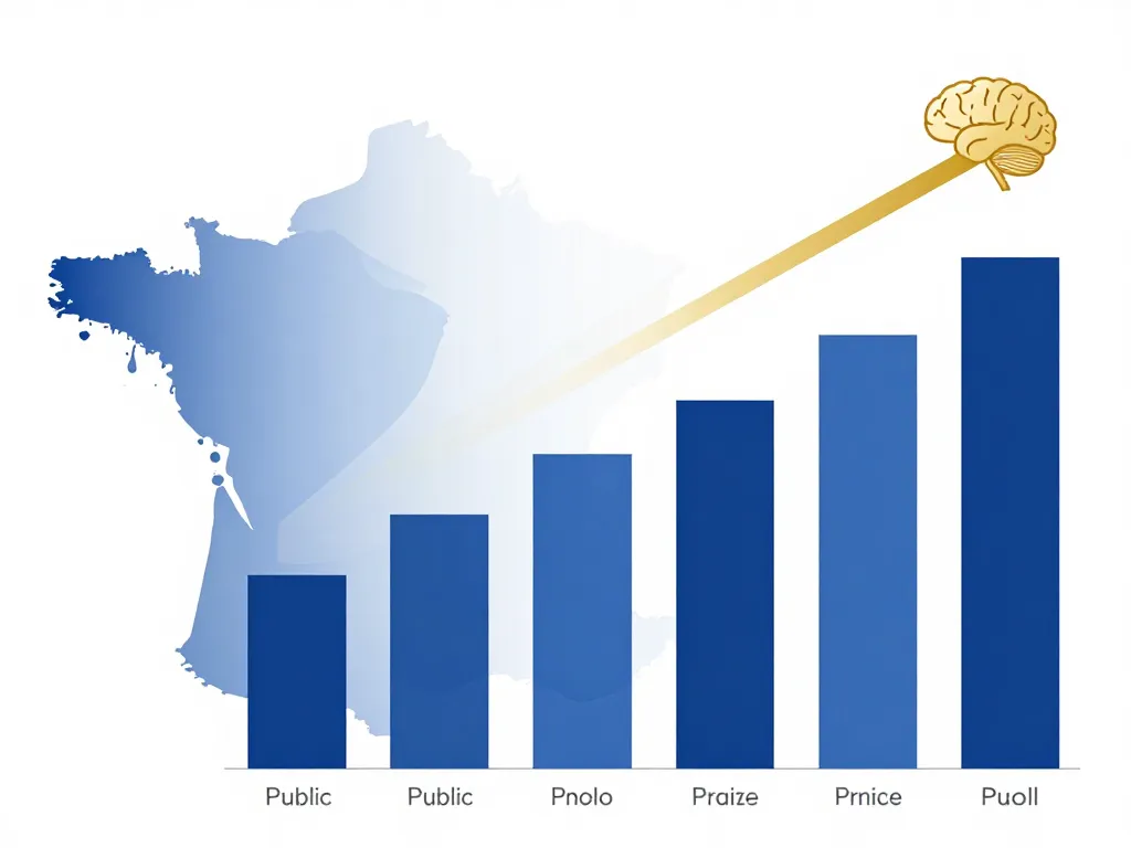 Schéma progression neurochirurgien salaire France niveaux