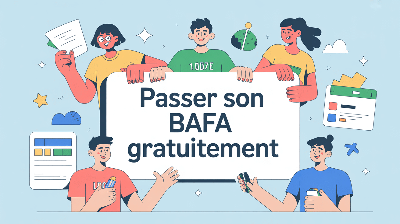Passer son BAFA gratuitement avec jeunes motivés et aides financières
