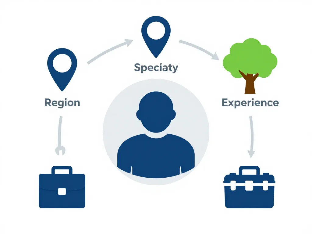 Facteurs variation salaire plombier schéma visuel