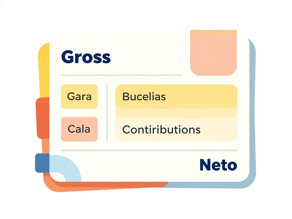 schéma déductions smic en espagne net