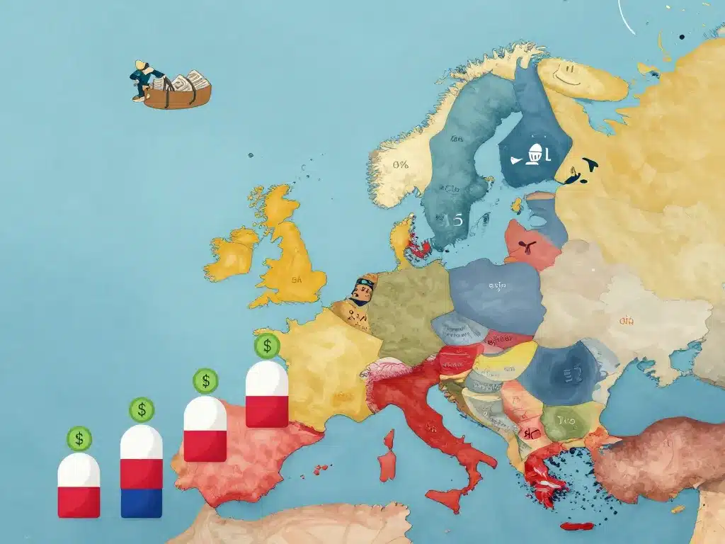 smic en pologne graphique différence france europe