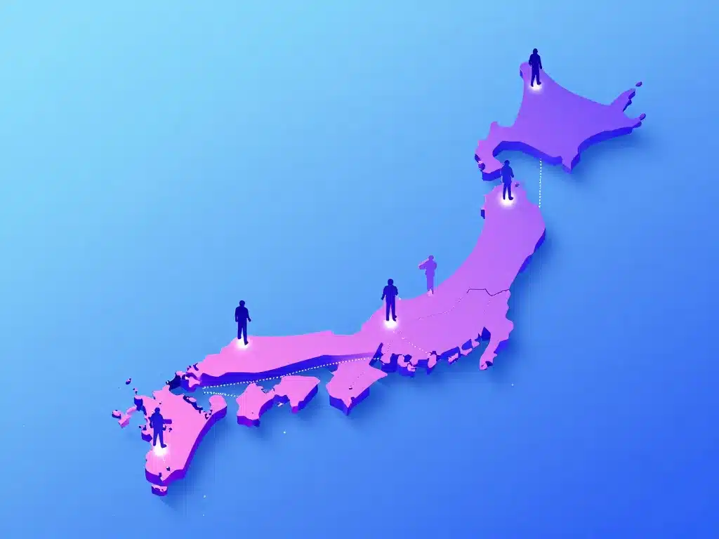 Carte smic japon variations régionales