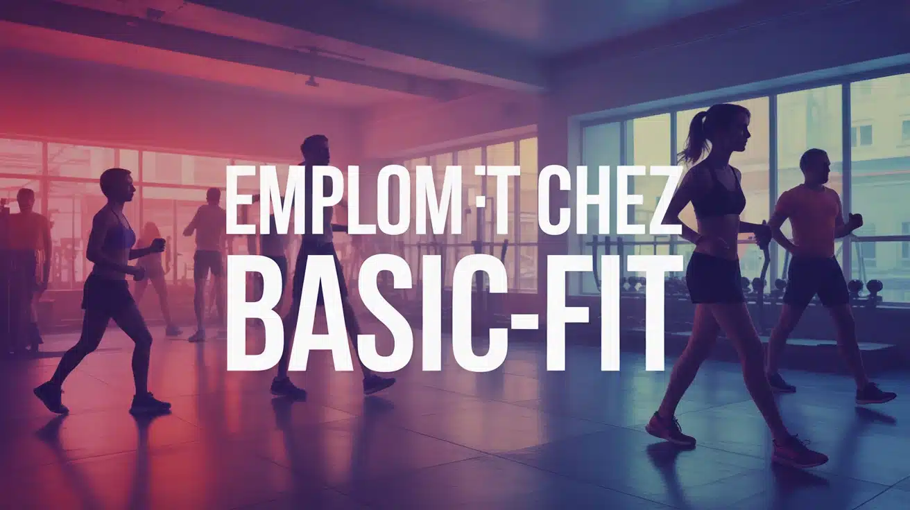 Illustration emploi chez Basic-Fit club fitness dynamique