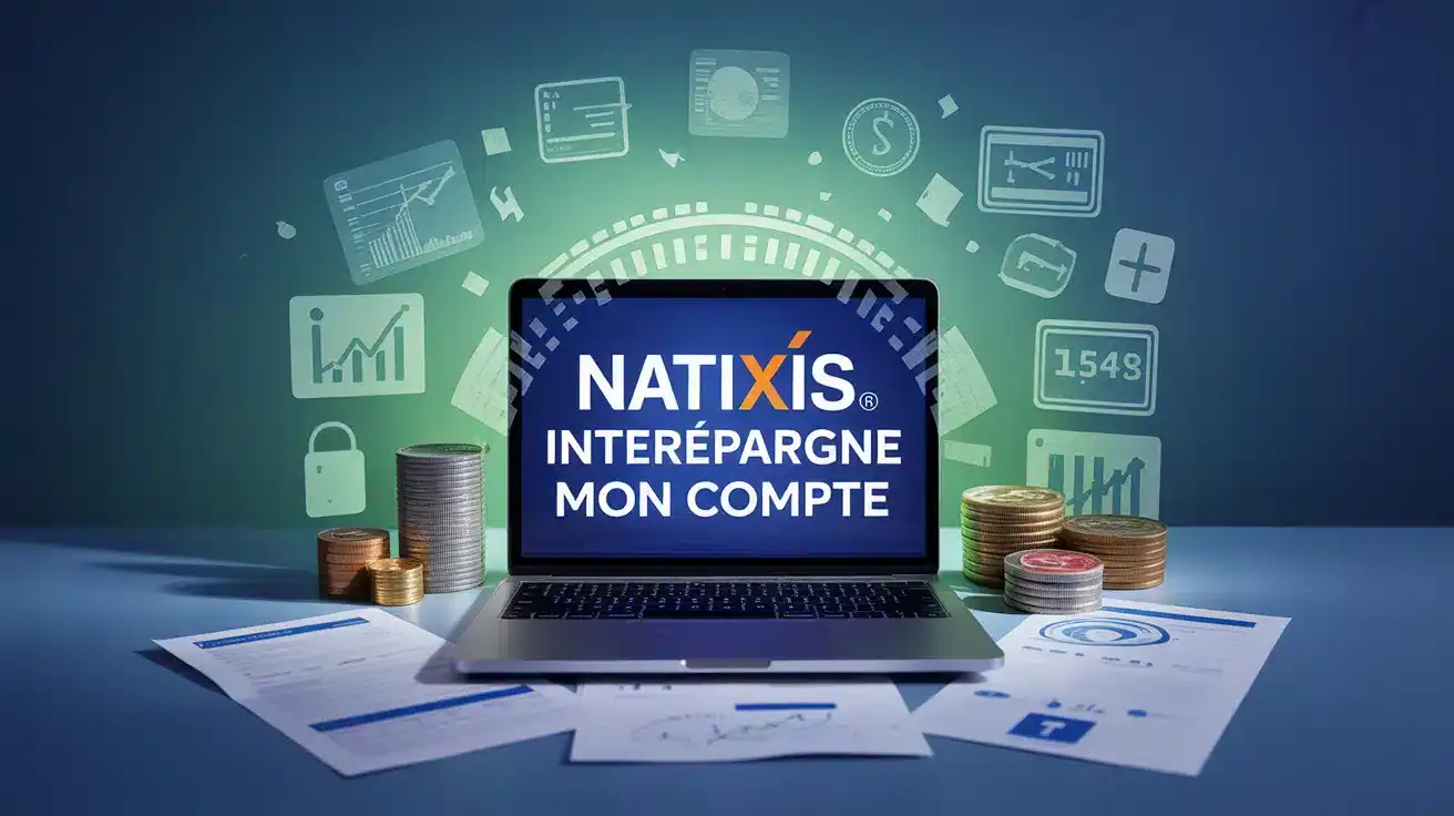 Portail sécurisé Natixis Interépargne mon compte sur ordinateur