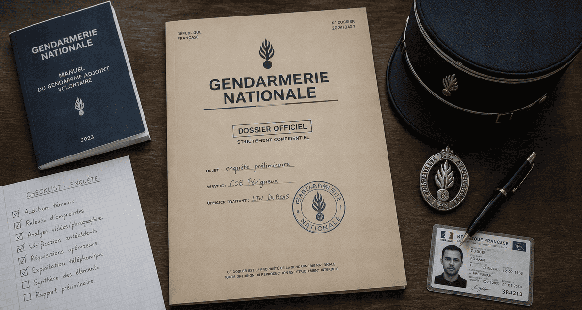 formation en gendarmerie dossier képi badge