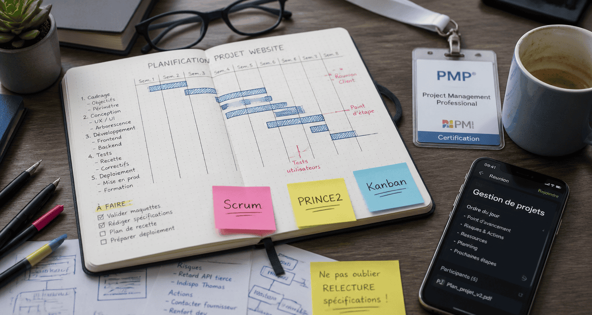 formation gestion de projets bureau chef projet