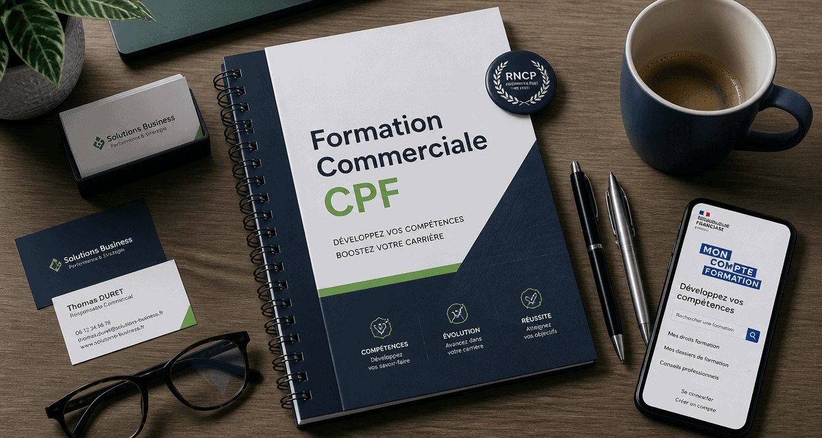 formation commerciale cpf dossier sur bureau professionnel