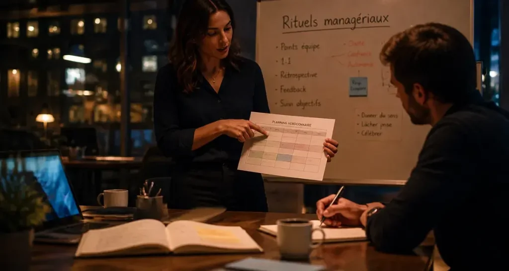 Rituels managériaux : 5 fréquences clés pour booster la performance sans réunionite