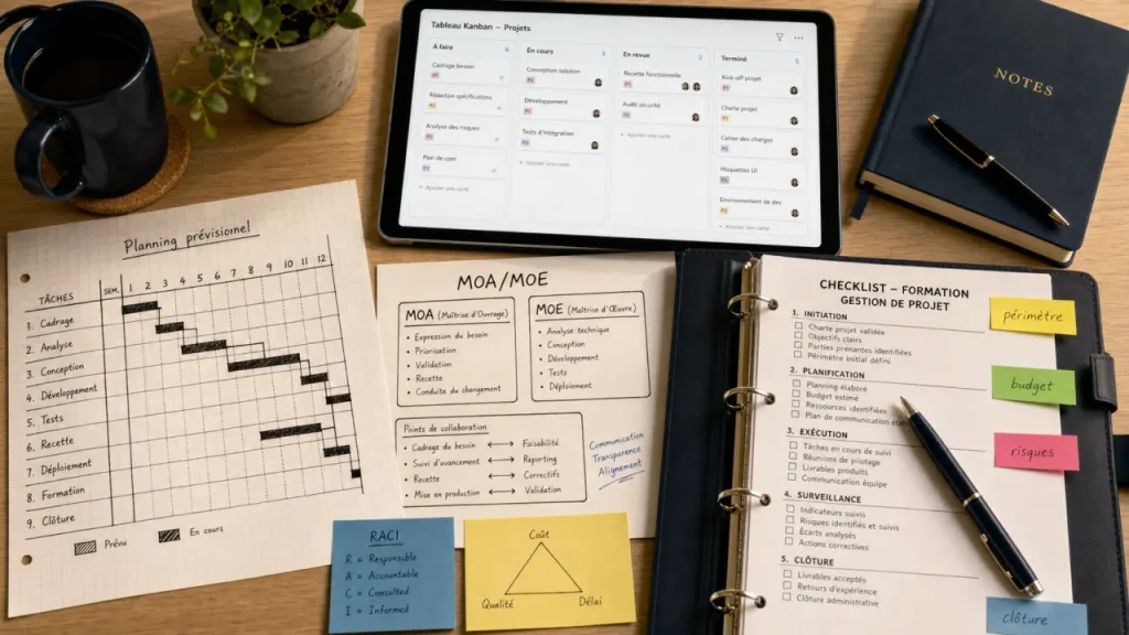 Scrum, PRINCE2 ou hybride : quelle formation gestion de projets choisir ?