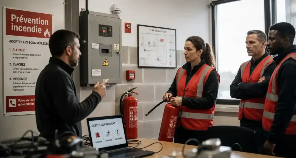 Prévention incendie au travail : les erreurs à éviter absolument
