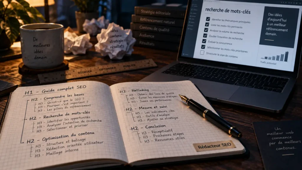 Un rédacteur web SEO freelance transforme vos contenus en leviers de visibilité